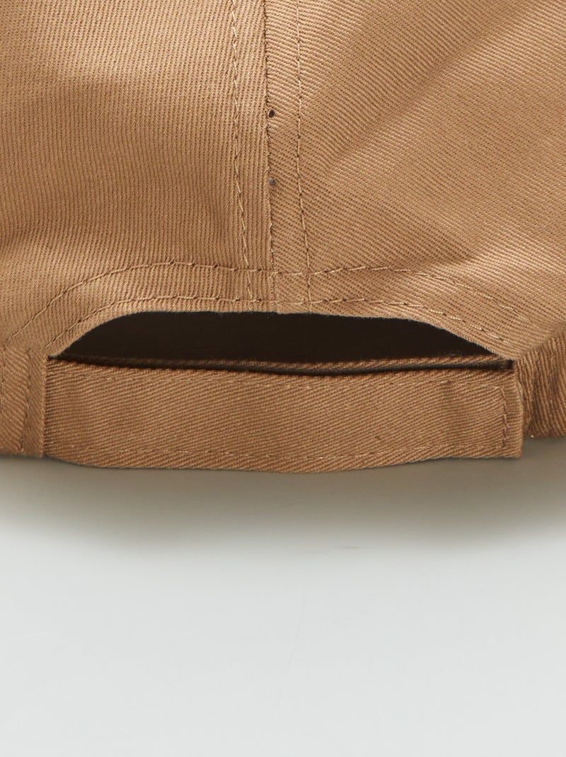 Gorra básica estilo baseball MARRON - Kiabi