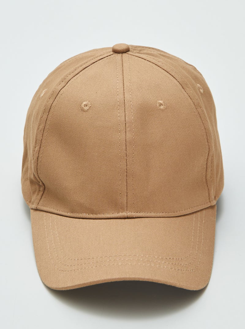 Gorra básica estilo béisbol MARRON - Kiabi