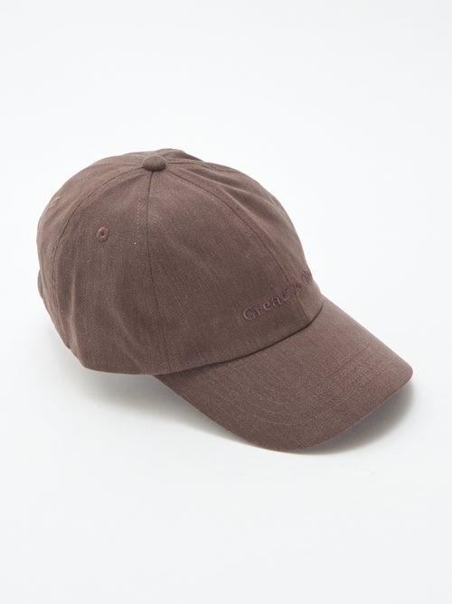 Gorra bordada 'Creative Club' - Kiabi