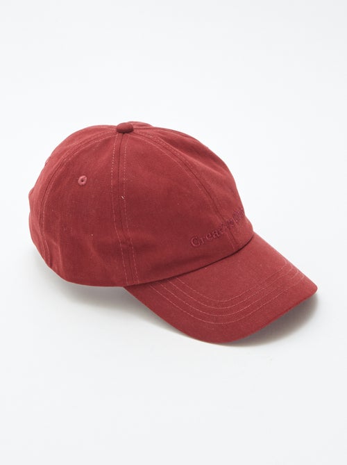 Gorra bordada 'Creative Club' - Kiabi