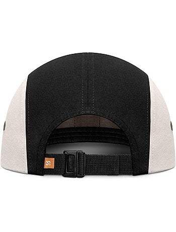 Gorra cinco paneles lifestyle hombre y mujer cocos marengo