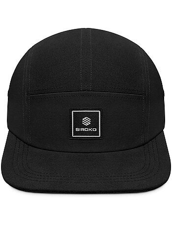 Gorra cinco paneles lifestyle hombre y mujer cocos