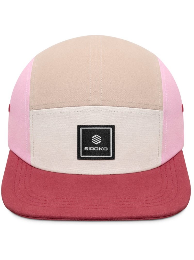 Gorra cinco paneles lifestyle hombre y mujer cocos nude Rosa - Kiabi