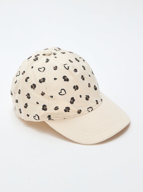 Gorra con estampado ajustable con velcro - Kiabi