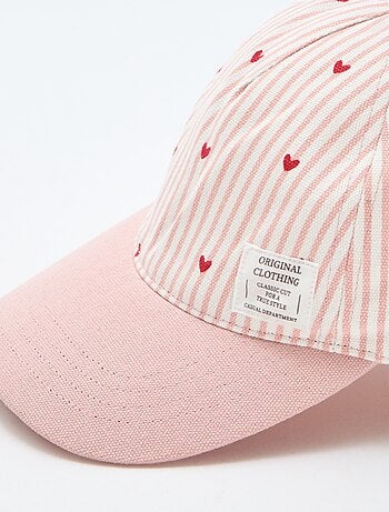 Gorra con estampado ajustable con velcro