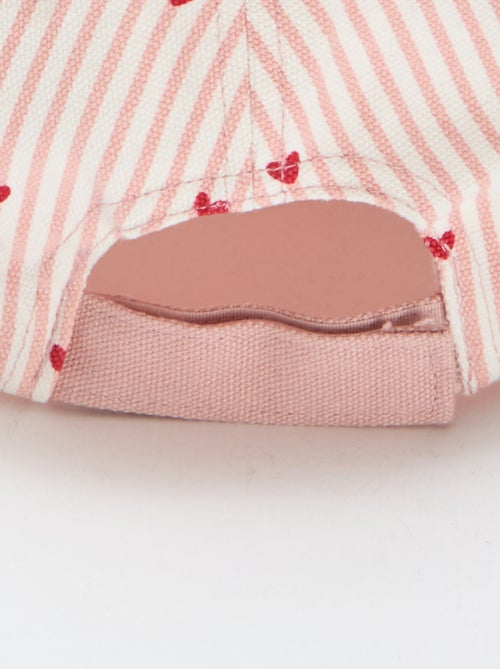 Gorra con estampado ajustable con velcro - Kiabi