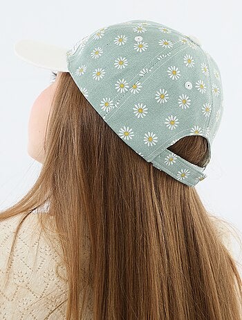 Gorra con estampado ajustable con velcro