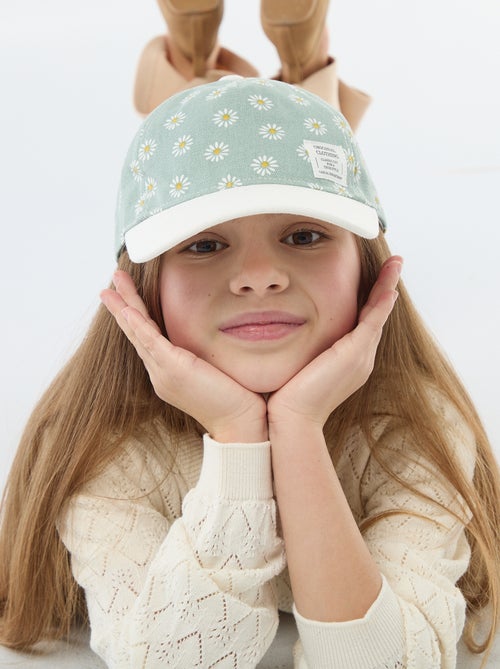Gorra con estampado ajustable con velcro - Kiabi