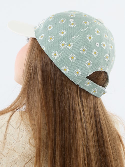 Gorra con estampado ajustable con velcro - Kiabi