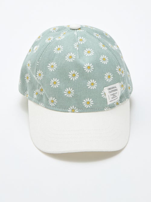 Gorra con estampado ajustable con velcro - Kiabi