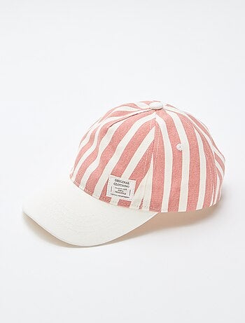 Gorra con estampado ajustable con velcro