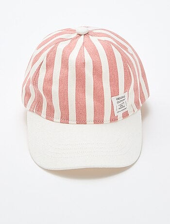 Gorra con estampado ajustable con velcro