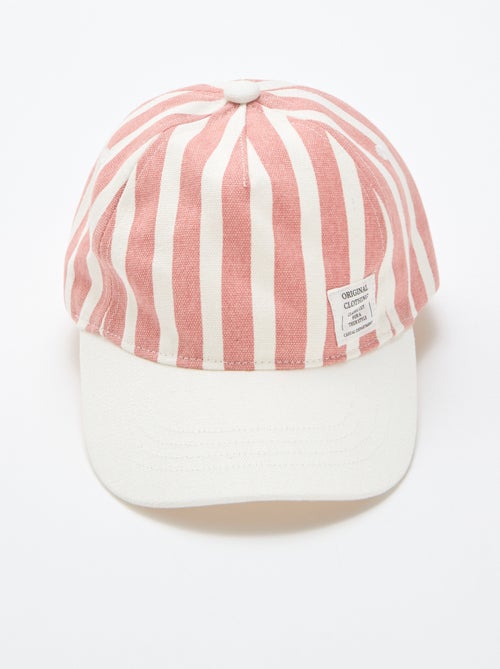 Gorra con estampado ajustable con velcro - Kiabi