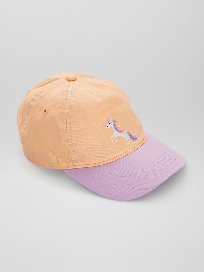 Gorra con estampado de 'unicornio' multicolor - Kiabi