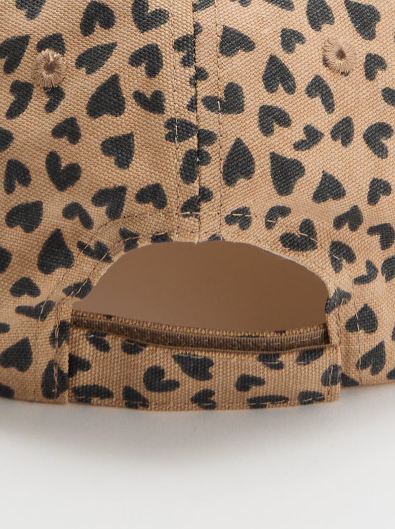 Gorra con estampado estilo béisbol Beige - Kiabi