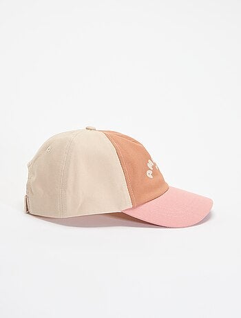 Gorra con estampado estilo béisbol