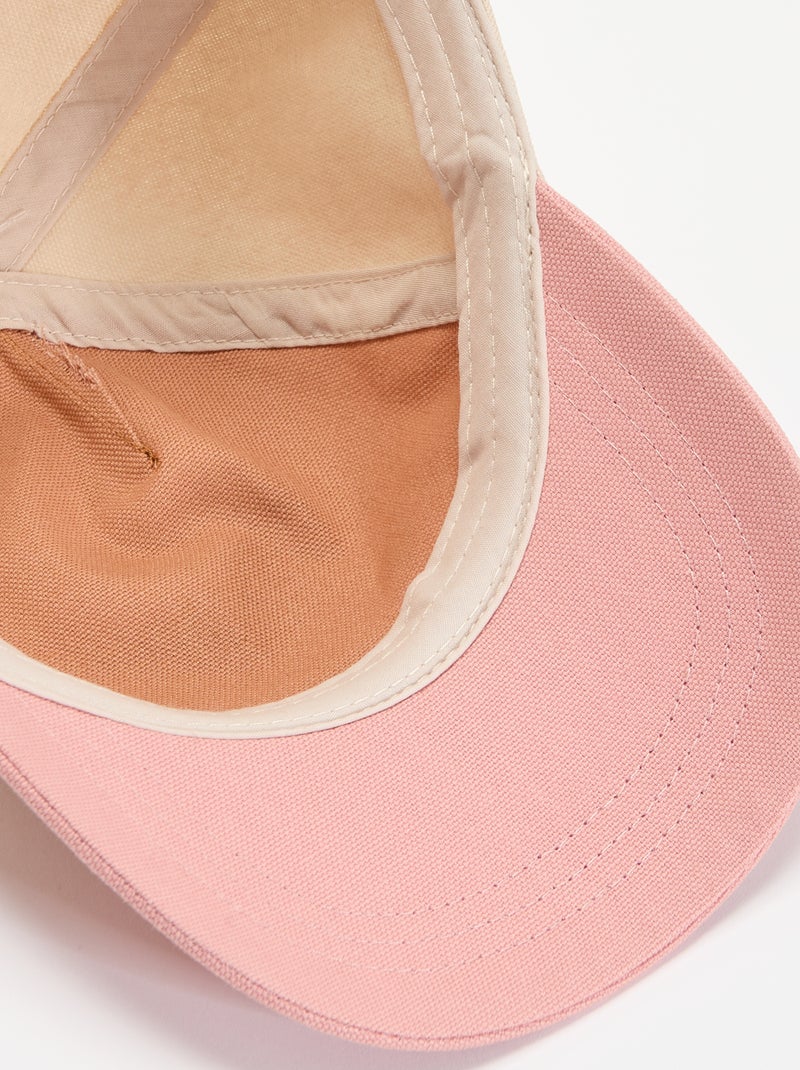 Gorra con estampado estilo béisbol Rosa - Kiabi