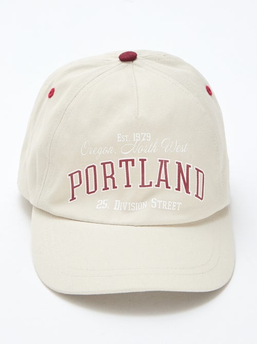 Gorra con inscripción - Kiabi