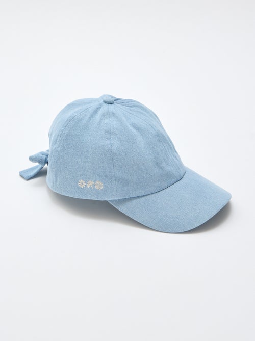 Gorra con lazo de fantasía en la parte trasera - Kiabi