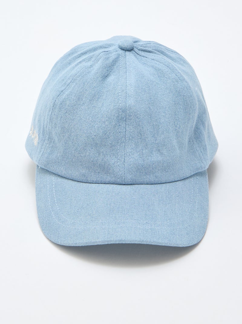 Gorra con lazo de fantasía en la parte trasera Azul - Kiabi