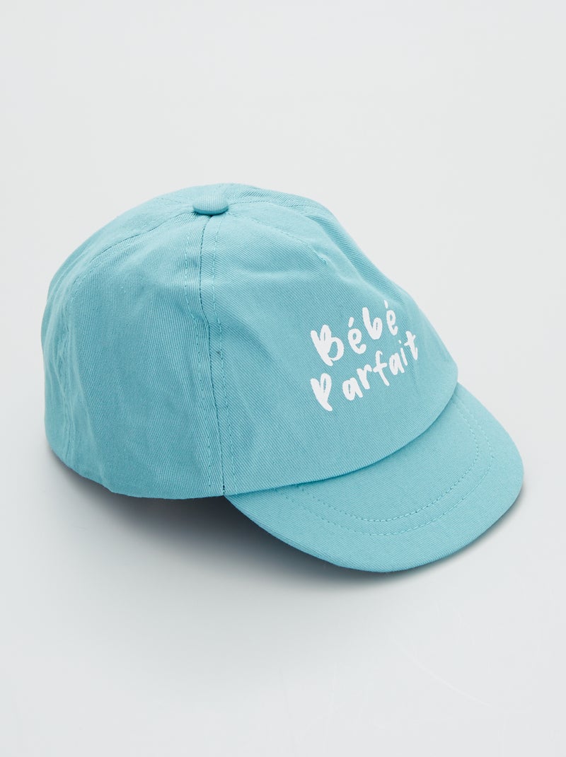 Gorra con motivo AZUL - Kiabi