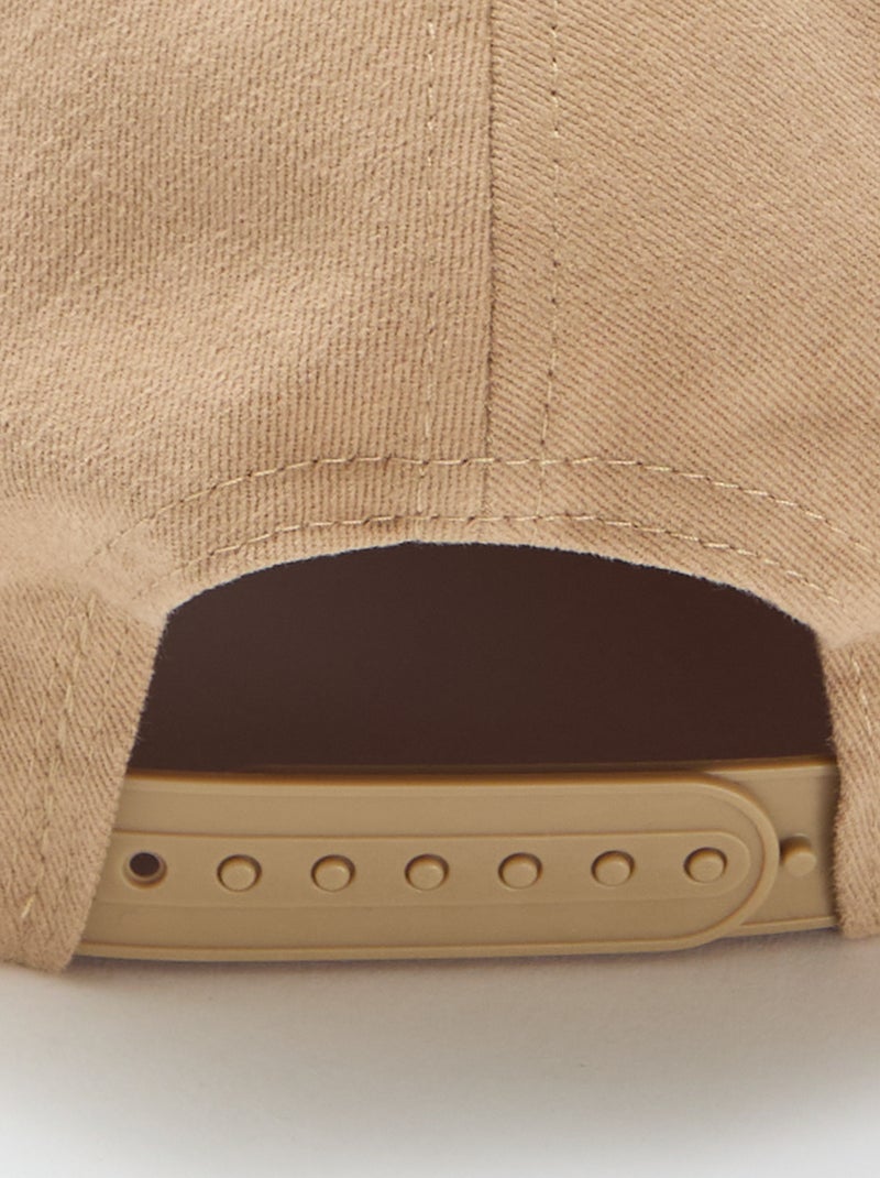 Gorra de algodón Beige - Kiabi
