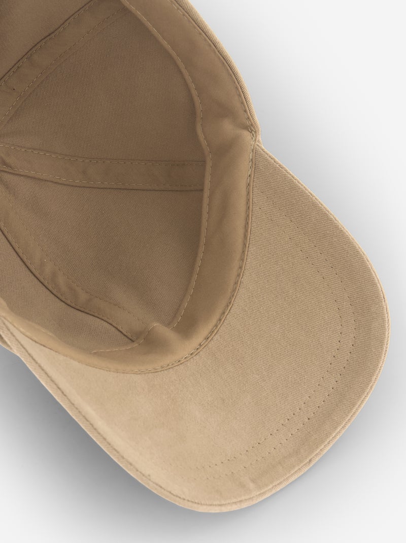 Gorra de algodón Beige - Kiabi