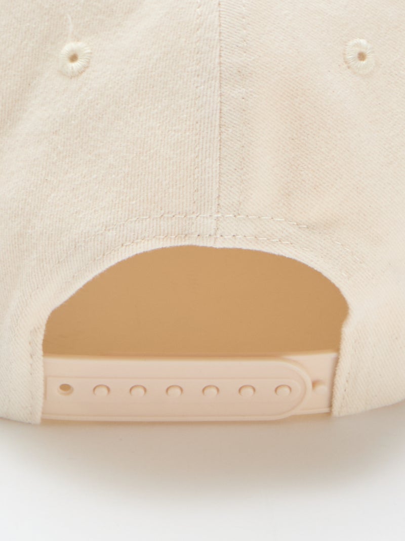 Gorra de algodón Beige - Kiabi