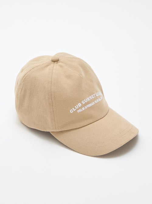 Gorra de algodón - Kiabi Gorra de algodón - Kiabi