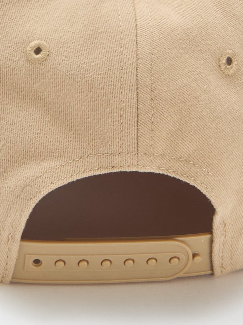 Gorra de algodón Beige - Kiabi