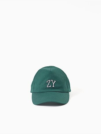 Gorra de algodón con bordado ZY