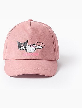 Gorra de algodón con estampado Hello Kitty