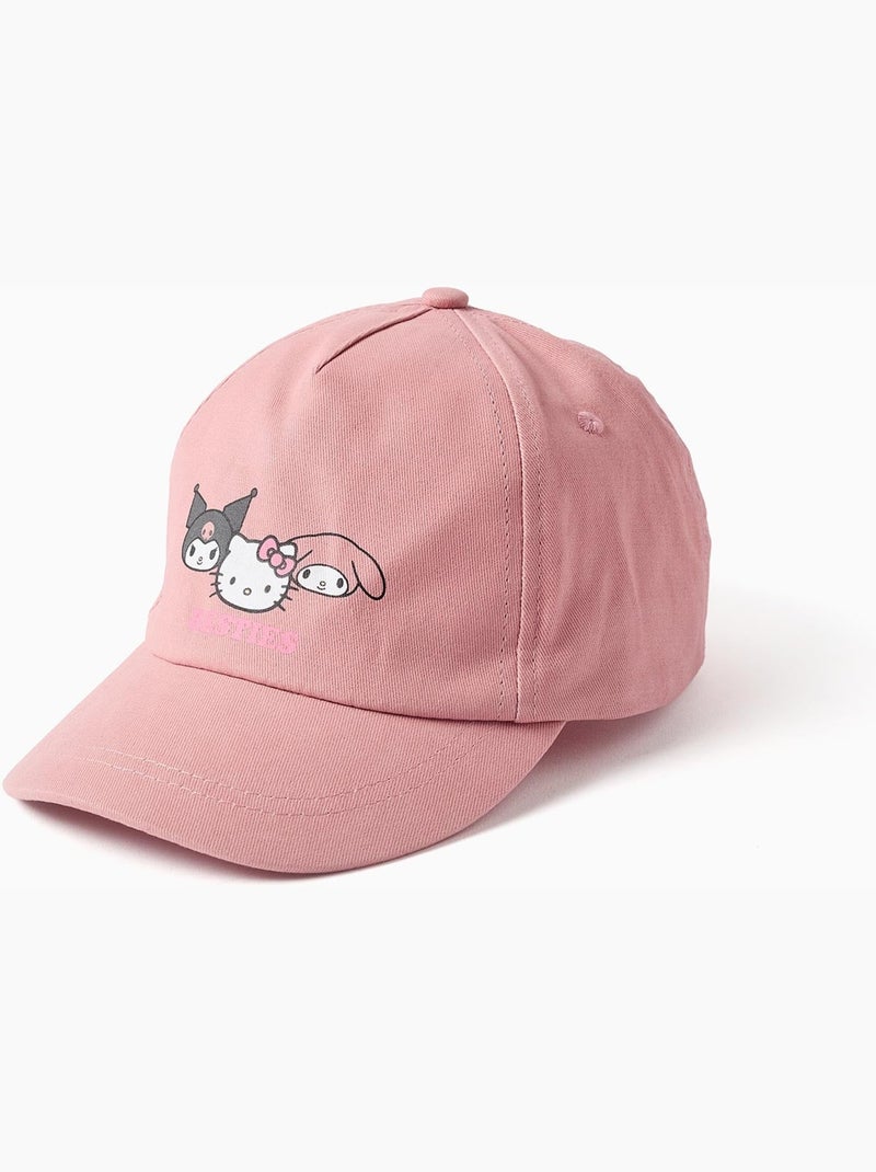 Gorra de algodón con estampado Hello Kitty Rosa claro - Kiabi