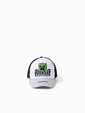Gorra de algodón con estampado Minecraft