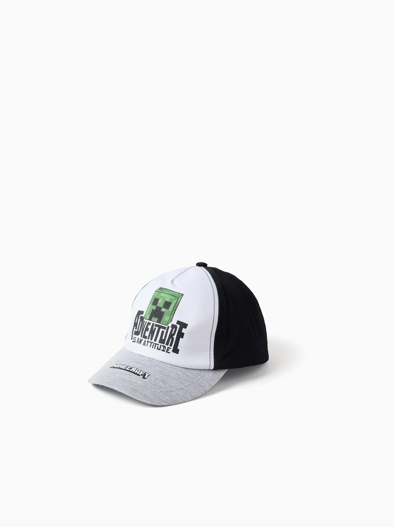 Gorra de algodón con estampado Minecraft Negro Negro - Kiabi