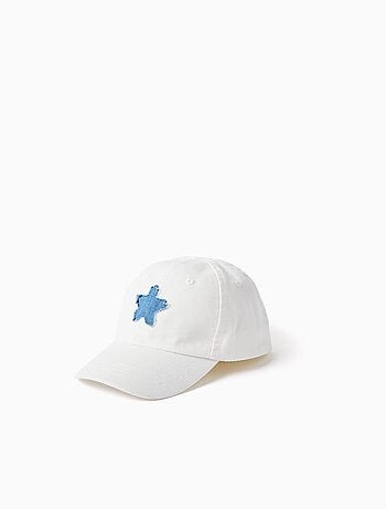 Gorra de algodón con estrella vaquera