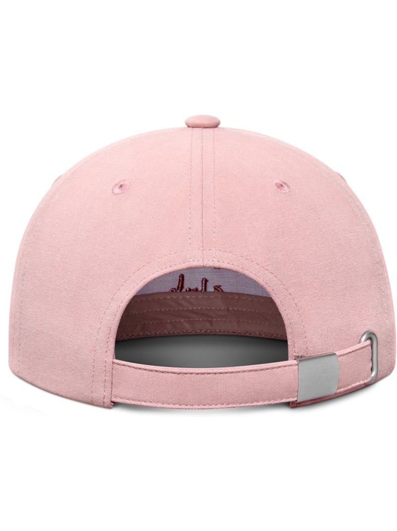 Gorra de algodón lifestyle hombre y mujer hook late Rosa - Kiabi