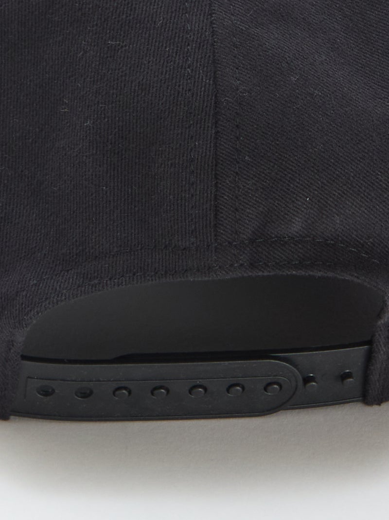 Gorra de algodón Negro - Kiabi