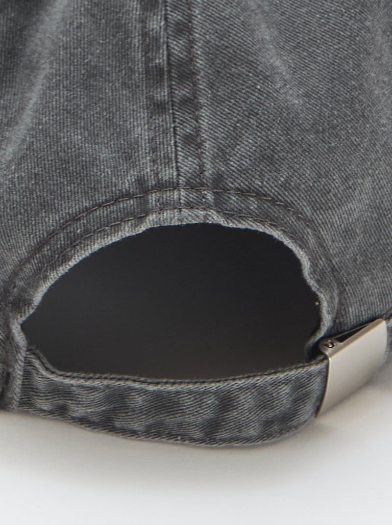 Gorra de algodón Negro - Kiabi