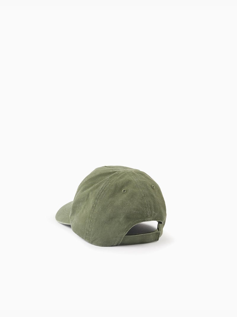 Gorra de algodón Verde oscuro - Kiabi