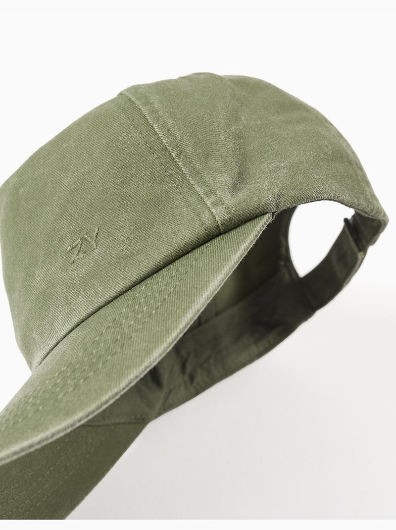 Gorra de algodón Verde oscuro - Kiabi