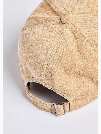 Gorra de ante sintético con detalle de estampado de leopardo - AFIBEL