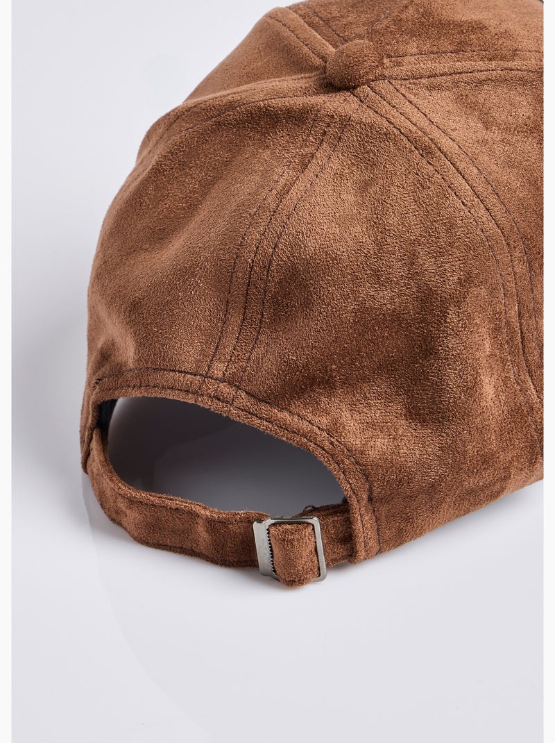 Gorra de ante sintético con detalle de estampado de leopardo - AFIBEL Marrón - Kiabi