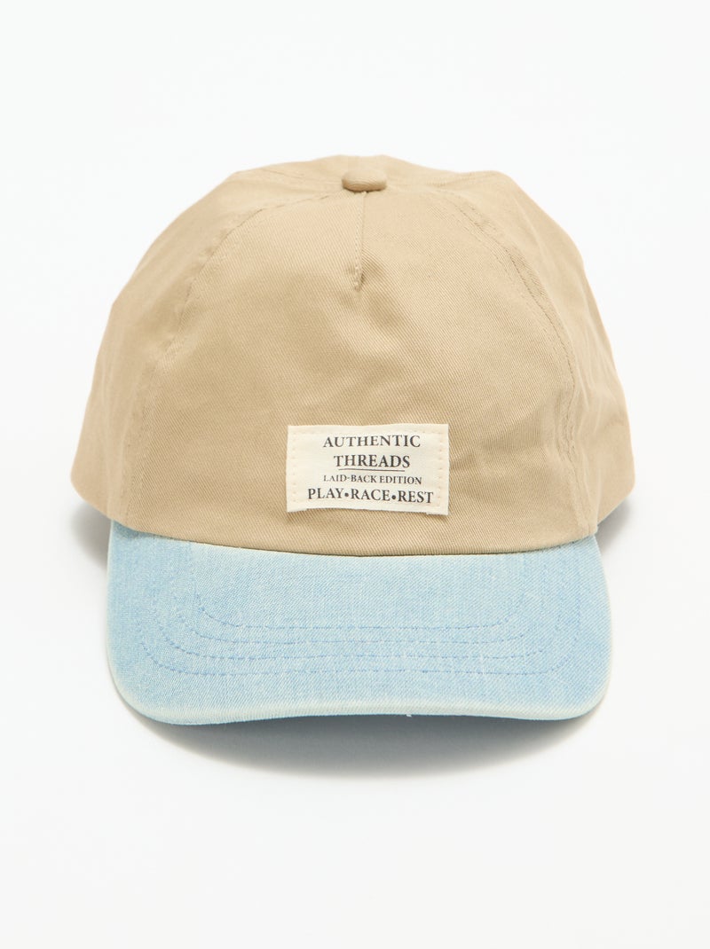 Gorra de béisbol Beige - Kiabi