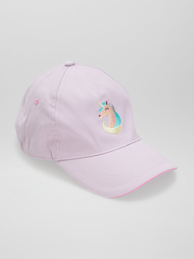 Gorra de fantasía 'unicornio' PURPURA - Kiabi