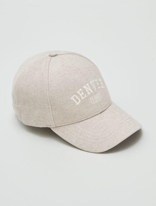 Gorra de fieltro Denver - Kiabi