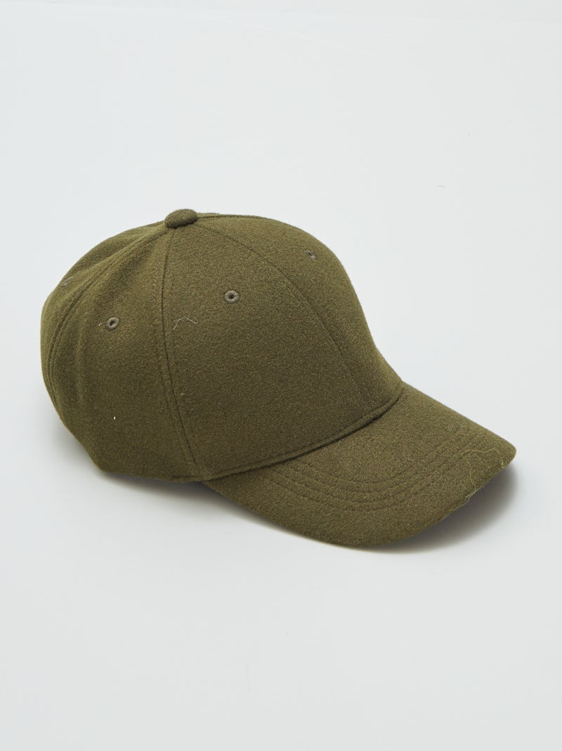 Gorra de fieltro VERDE - Kiabi