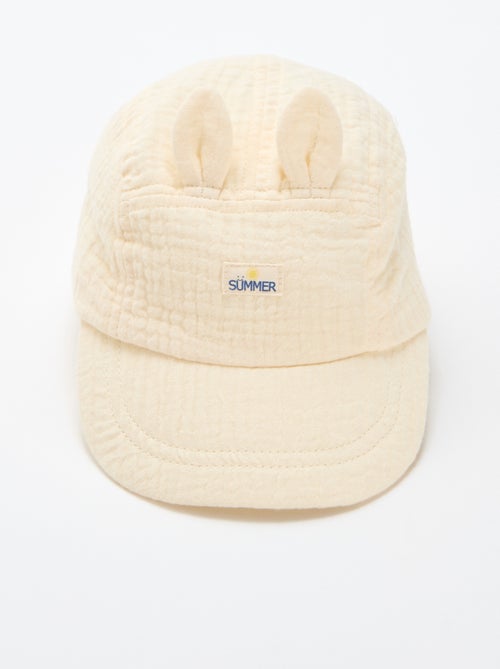 Gorra de gasa de algodón - Kiabi
