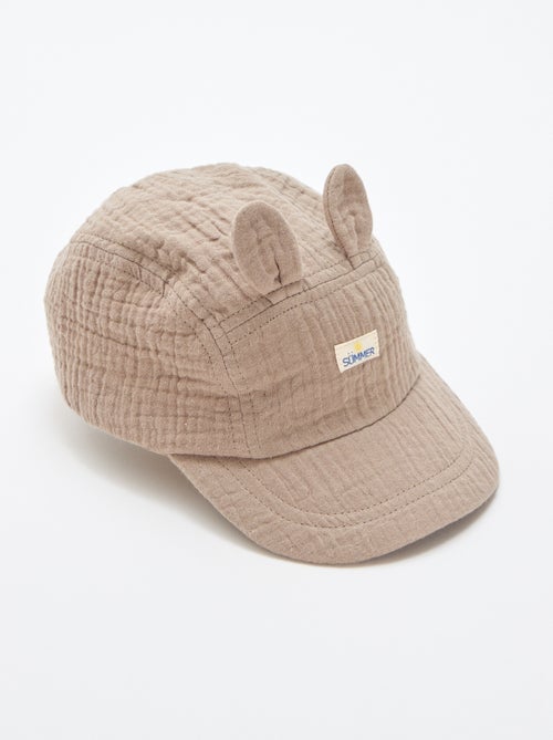 Gorra de gasa de algodón - Kiabi