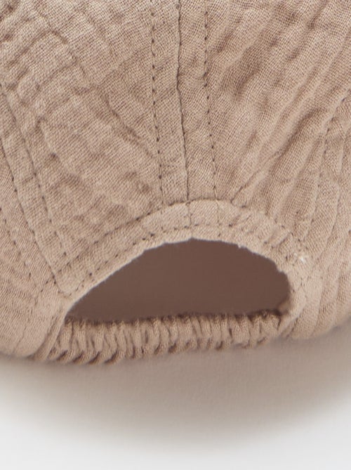 Gorra de gasa de algodón - Kiabi